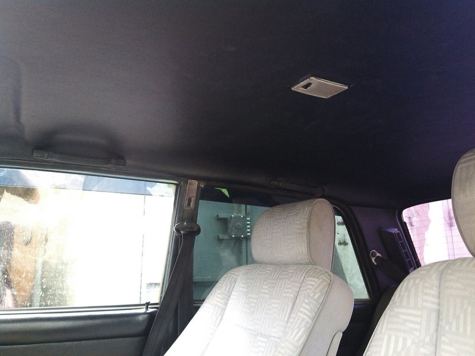 Белый потолок ВАЗ 2109