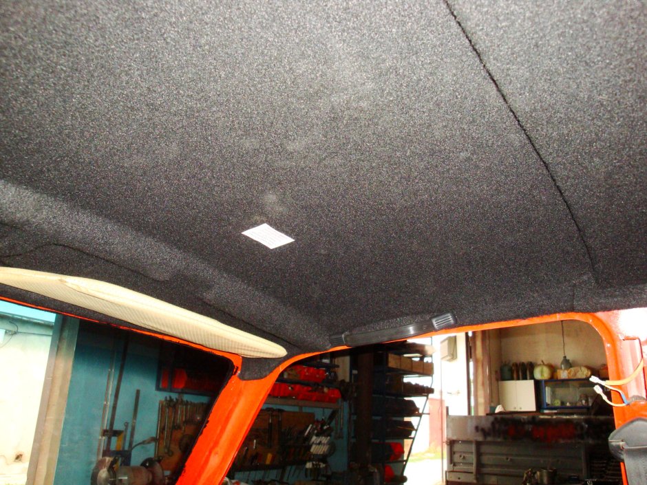 Перетяжка потолка Нива 2121