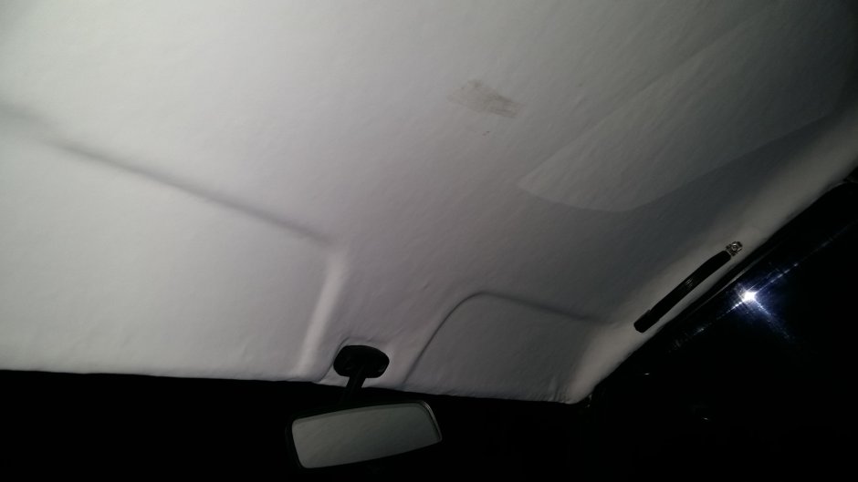 Черный потолок ВАЗ 2107