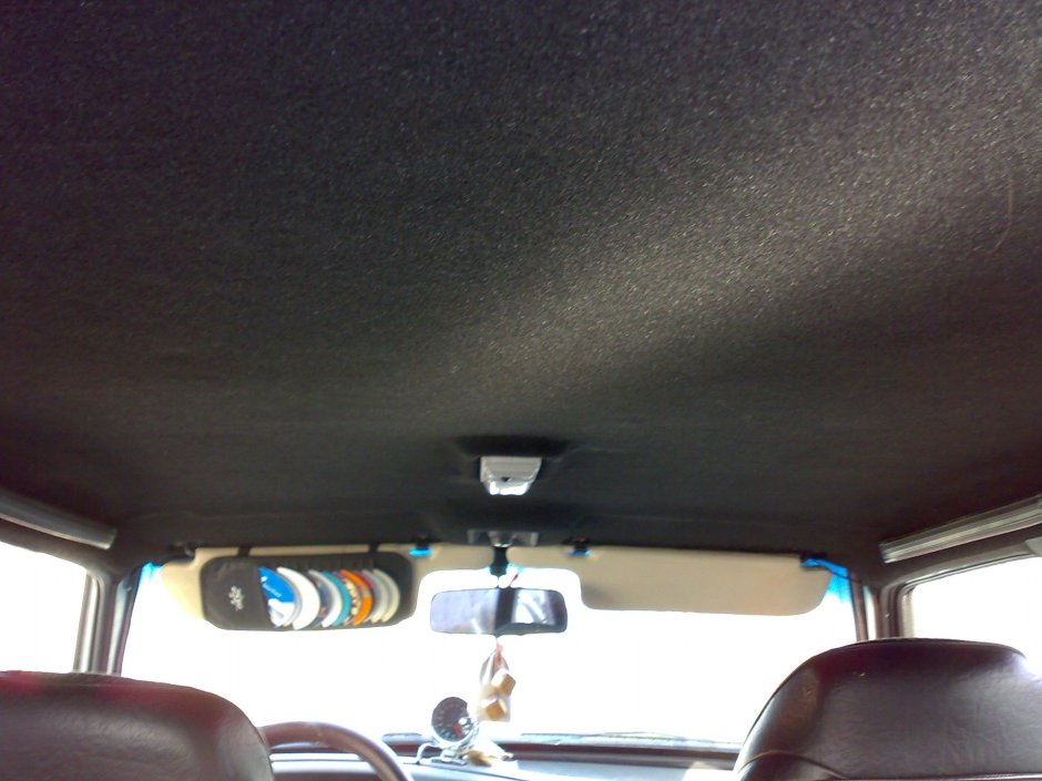 Потолок без обшивки ВАЗ 2109