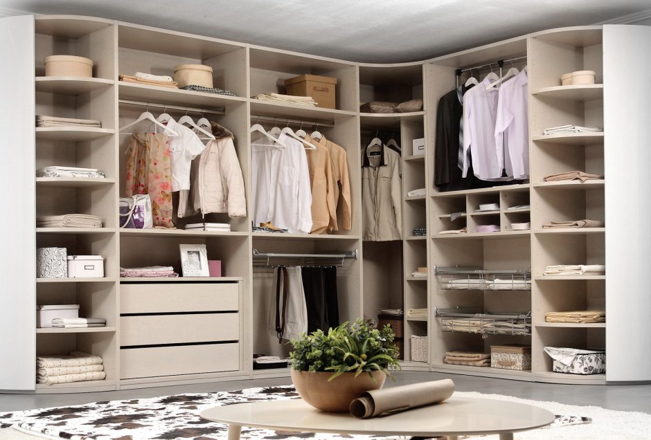 Наполнение гардеробной