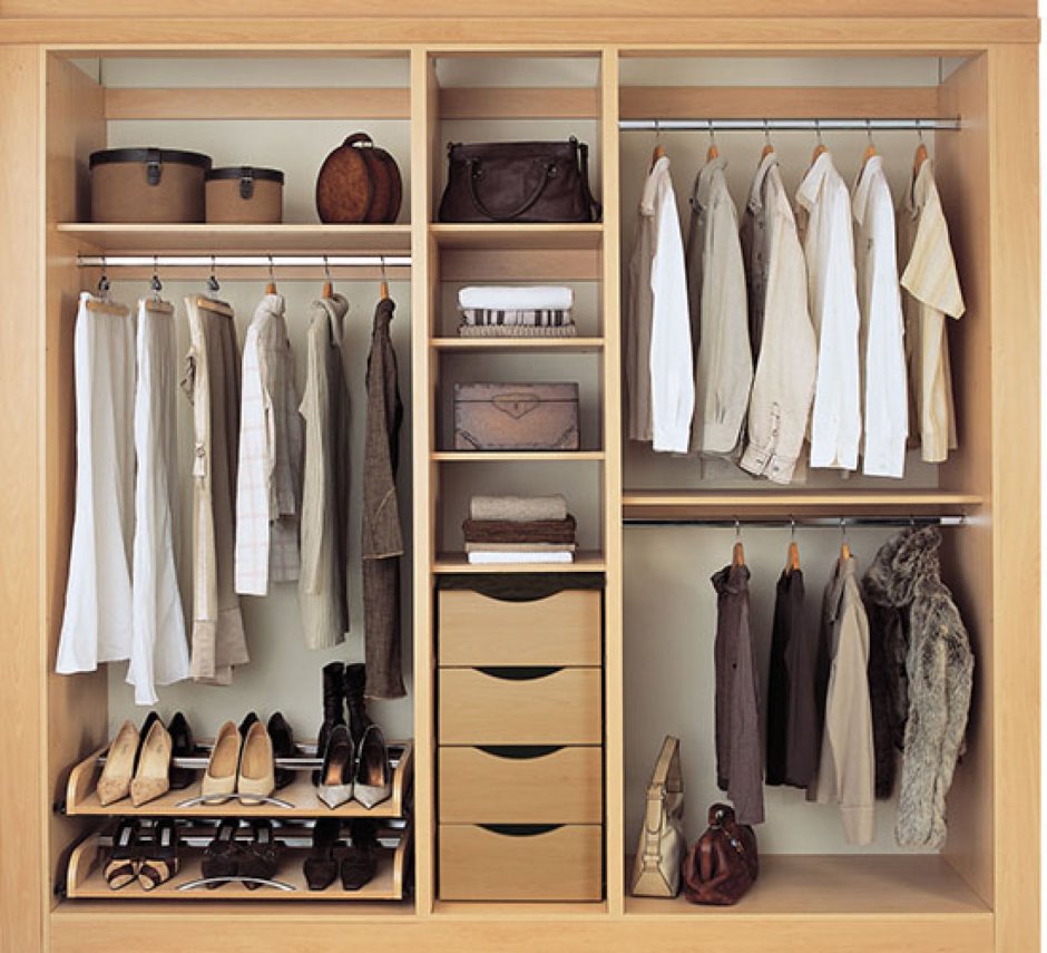 Шкаф-купе внутреннее наполнение