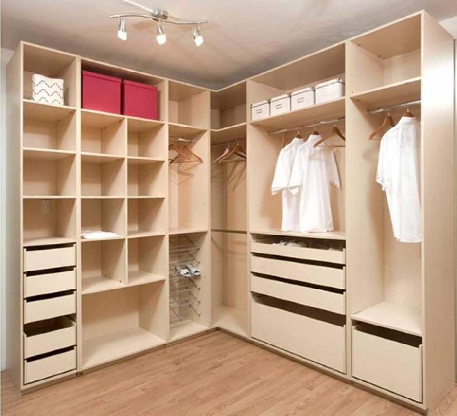 Угловая гардеробная аристо