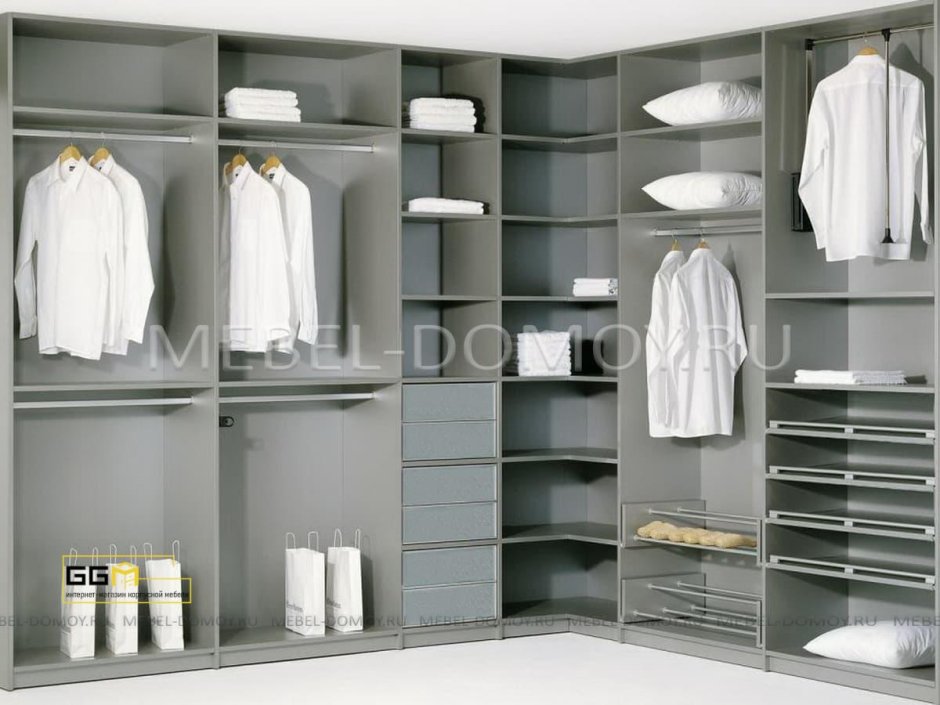 Гардеробные комнаты