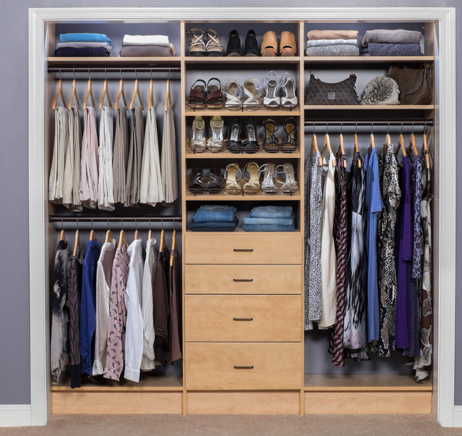 Шкаф купе внутри