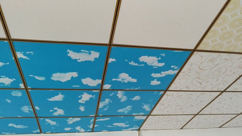 Декоративные панели на потолок