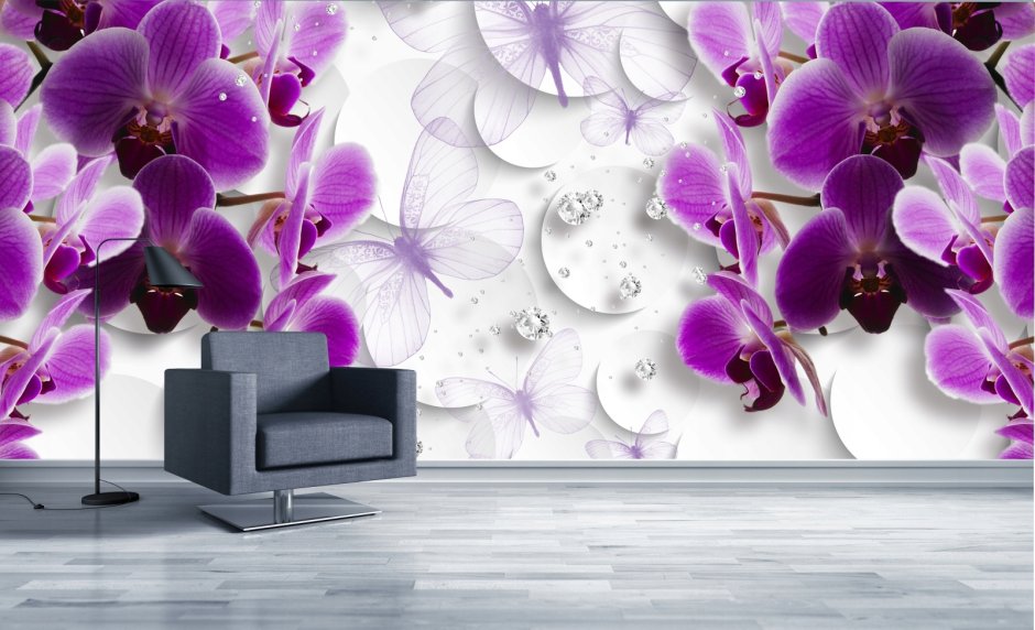 Орхидеи фон