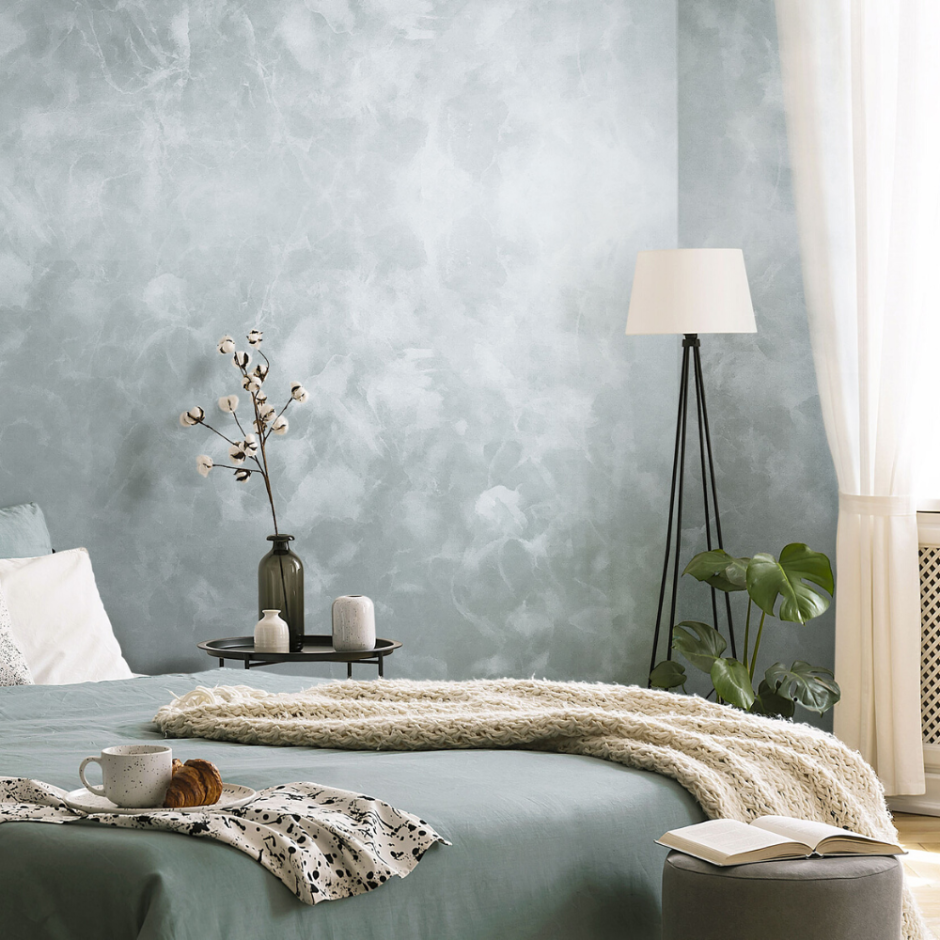 Декоративная штукатурка в интерьере