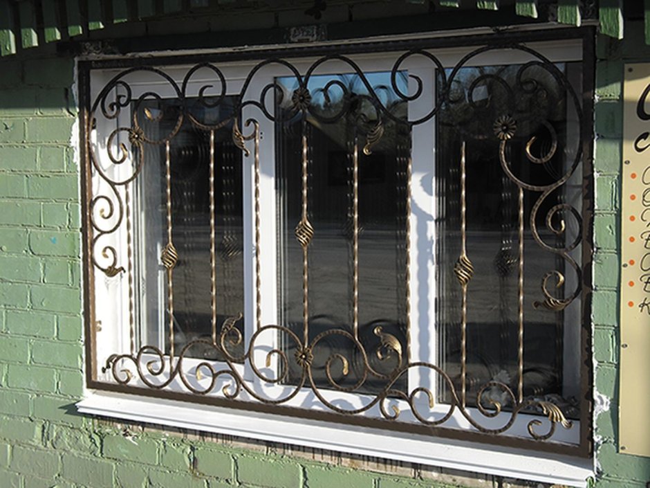 Стальные решетки на окна