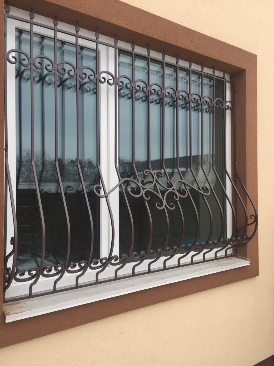 Кованые ограждения на окна