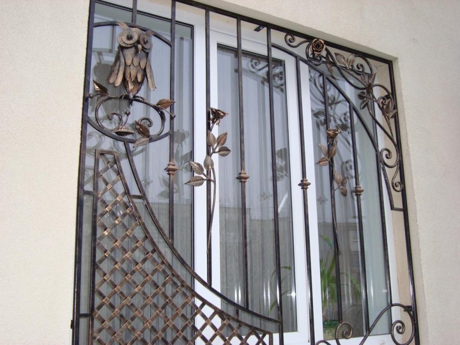 Красивые решетки на окна