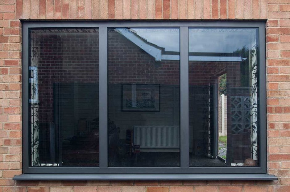 Рал 7016 антрацит алюминиевые окна