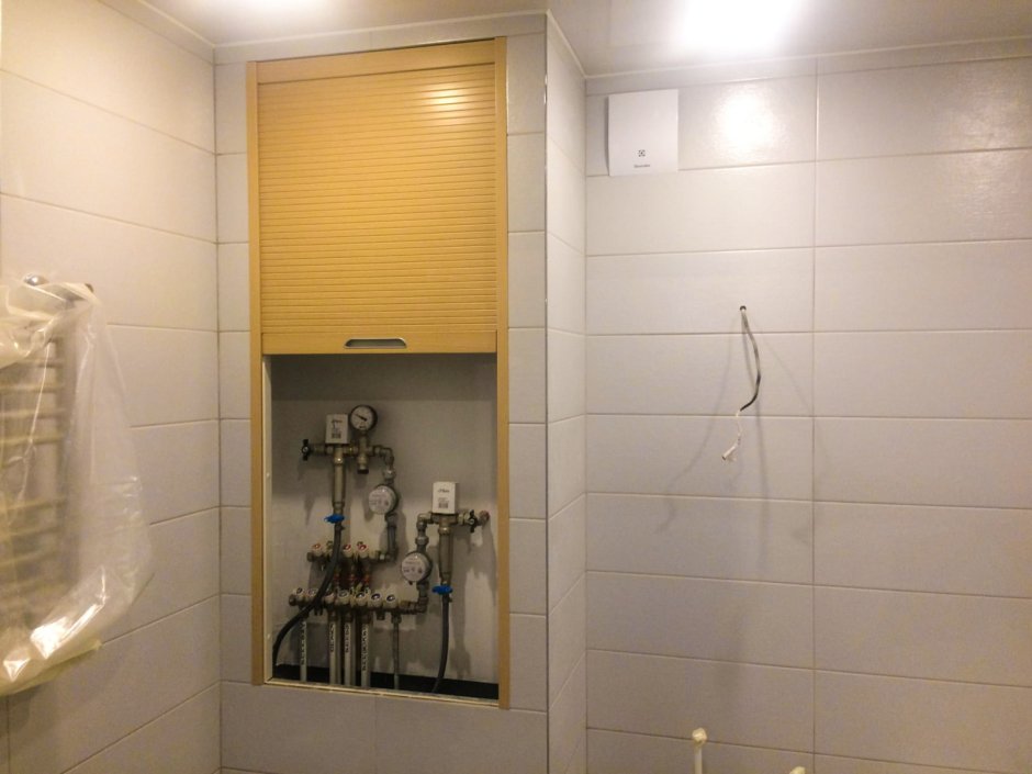 Рольставни Алютех в санузел