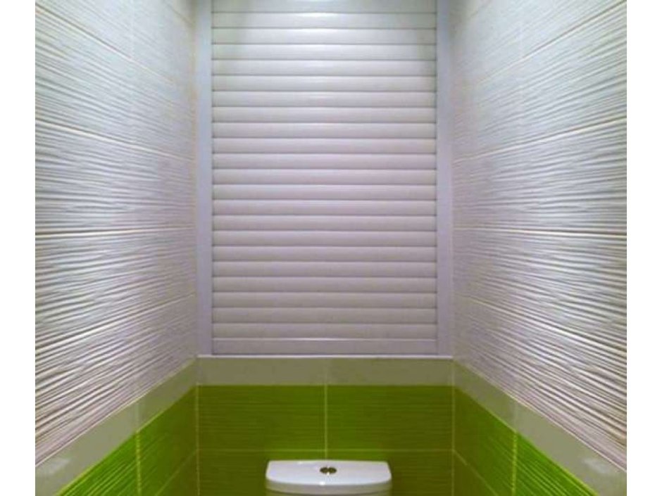Дверцы жалюзийные в нишу санузла