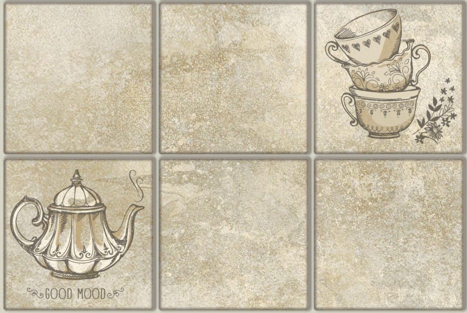 Керамическая плитка настенная Terracotta Vintage Voyage