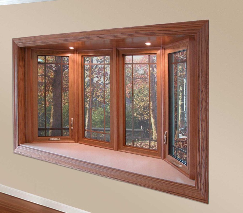 Окна цвета фейко