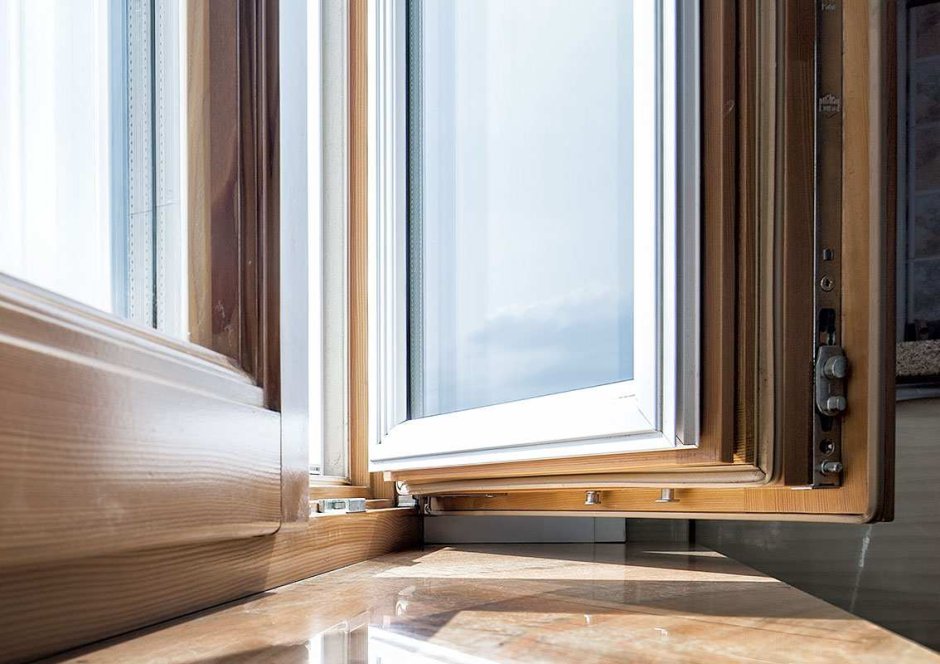 Рехау окна деревянные