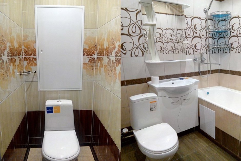 Отделка ванны и туалета