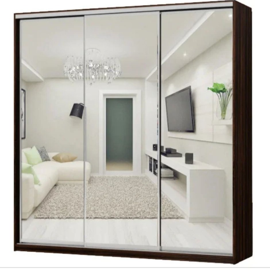 Шкаф купе 4 двери с зеркалом белдорфф