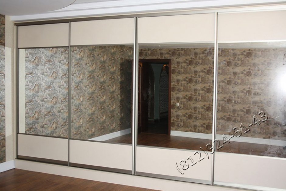 Шкаф купе с зеркалом БН-61