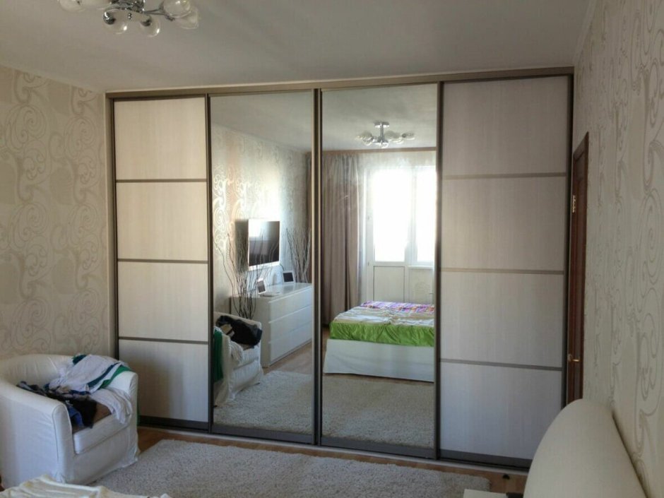Встроенные шкафы в спальню