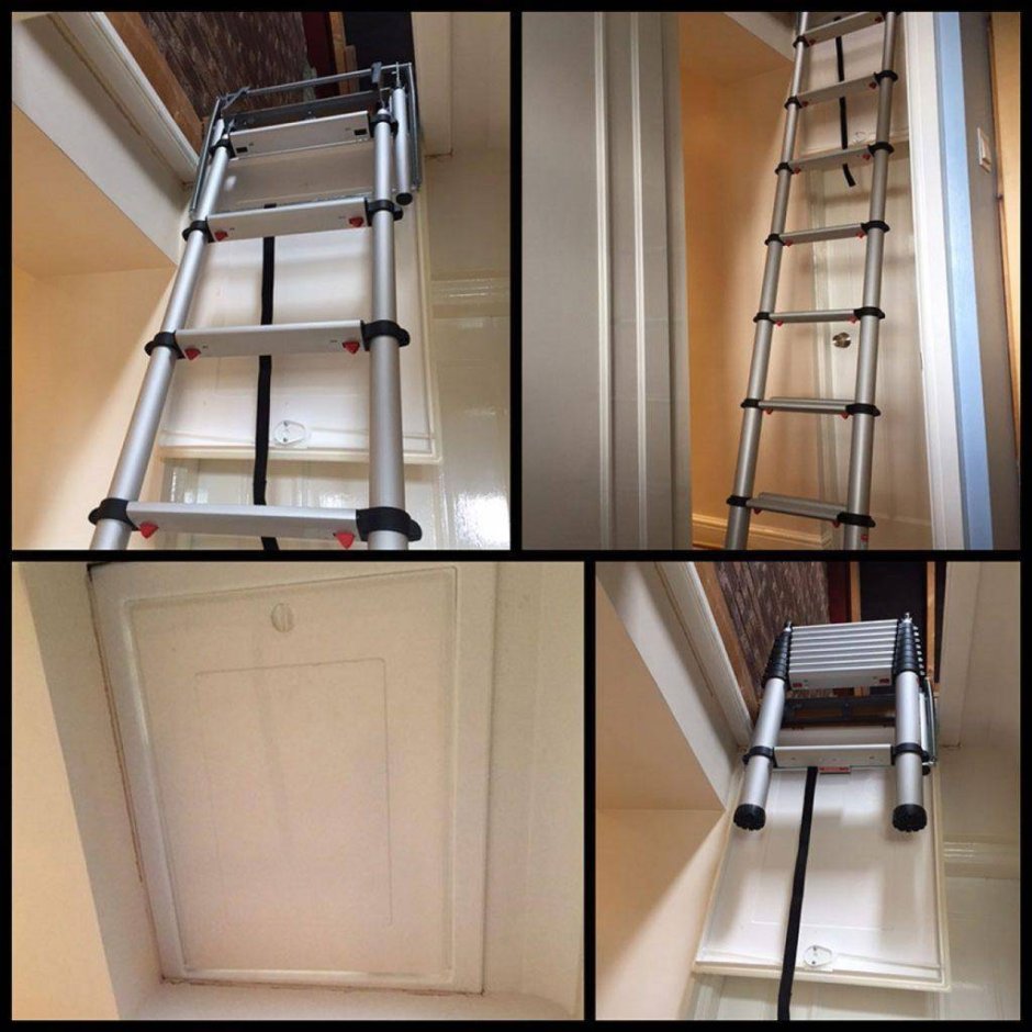Телескопическая чердачная лестница Loft Ladder