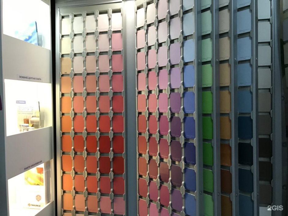 Выкрасы красок Тиккурила