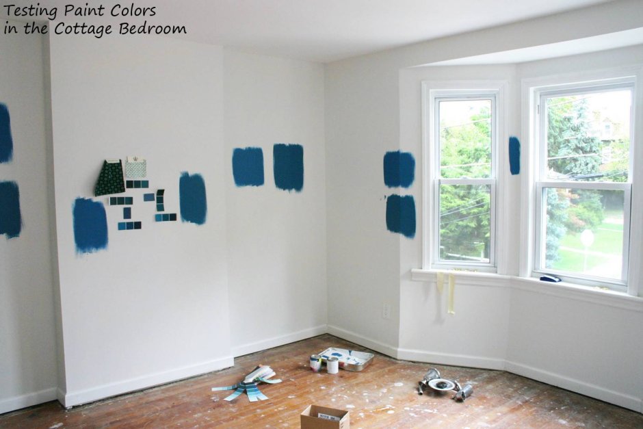 Выкрасы на стене