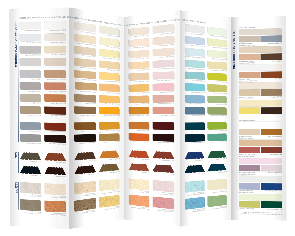 Выкрасы красок Dulux