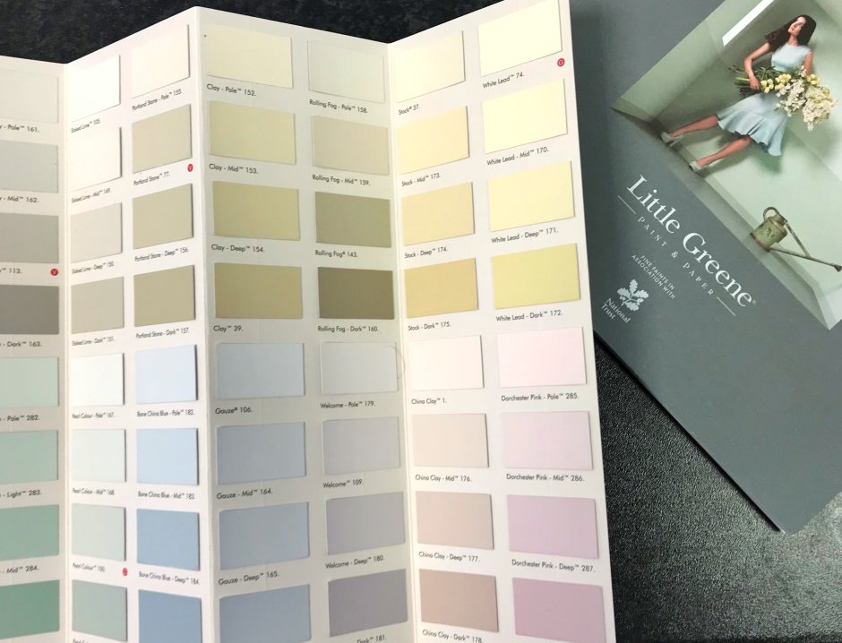 Little Greene краска палитра