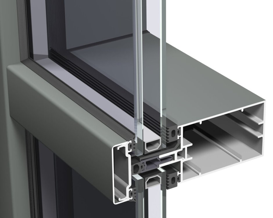 Брусбокс Аэро 60 мм профиль