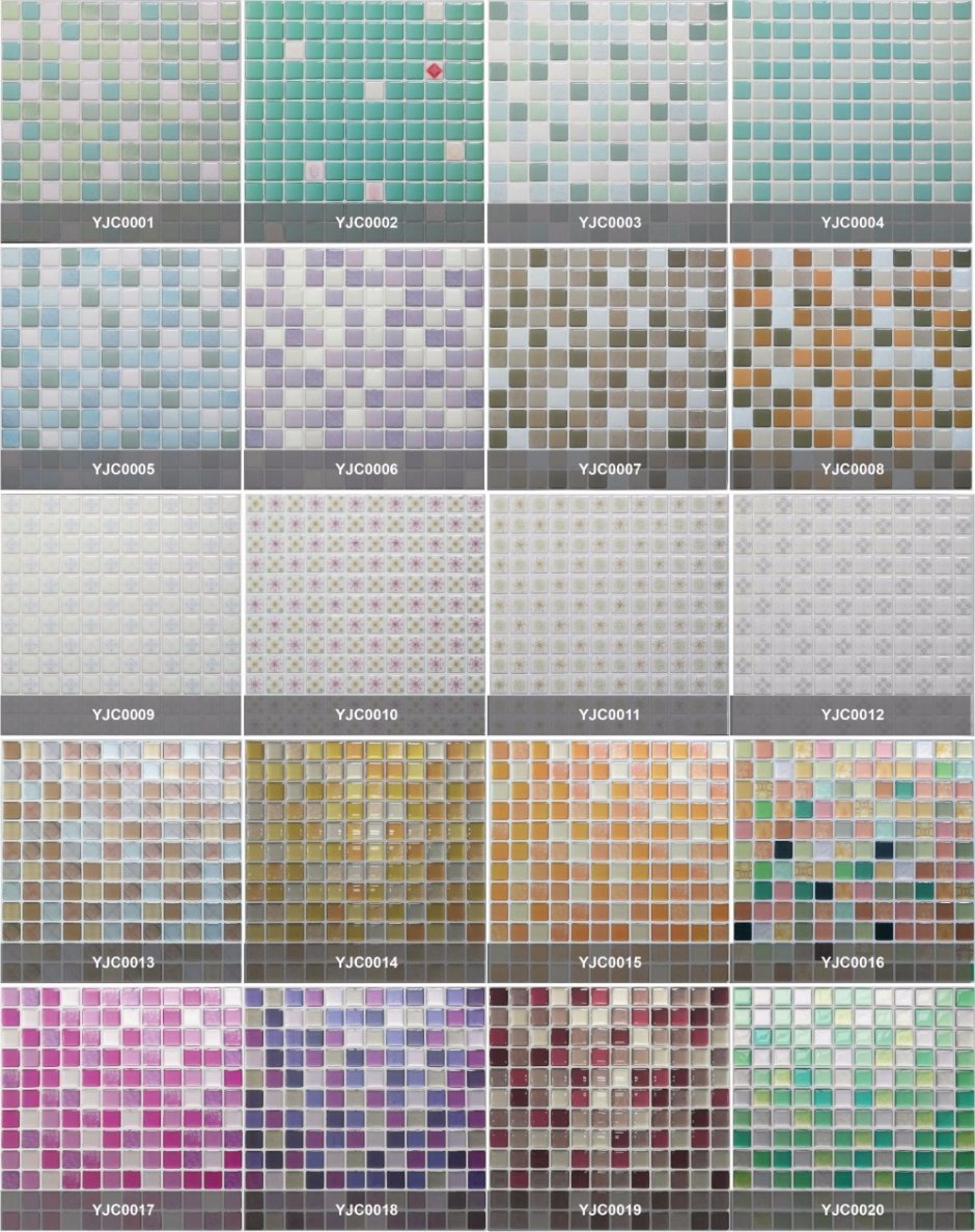 Самоклеющаяся мозаика ПВХ для ванной