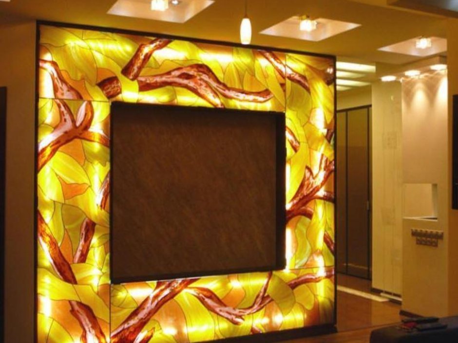 Декоративное панно с подсветкой