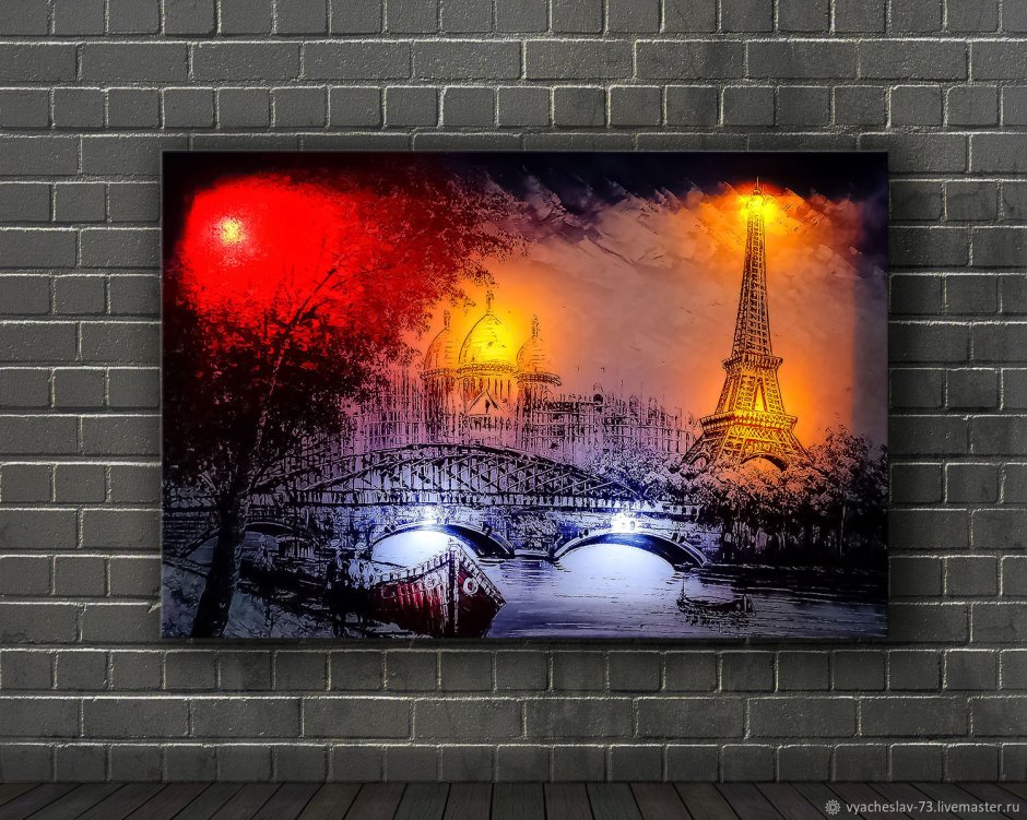 Клод Моне лайтбокс