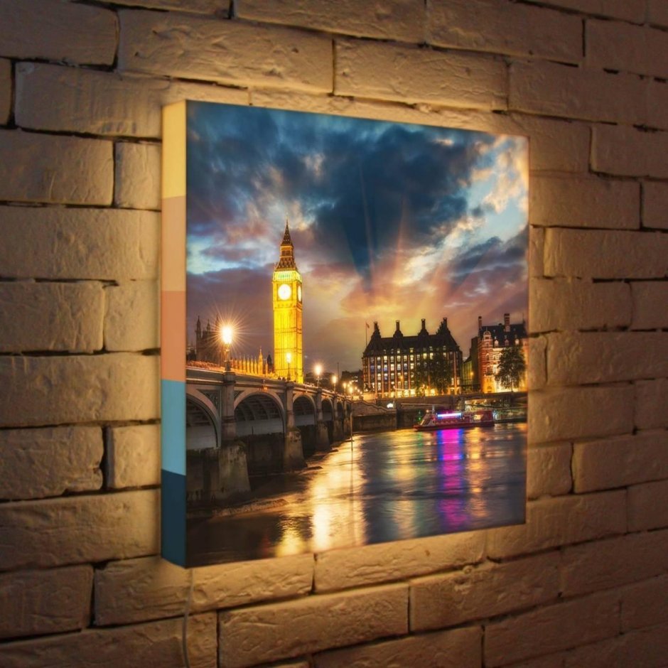 Настенное панно с подсветкой