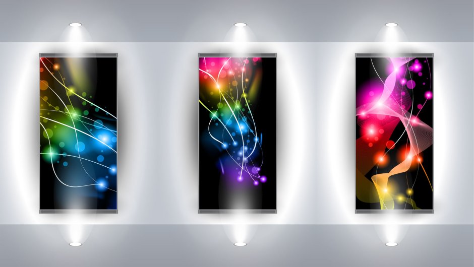 Светодиодные картины своими руками