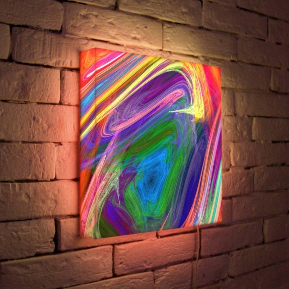 Подсветка картин в интерьере