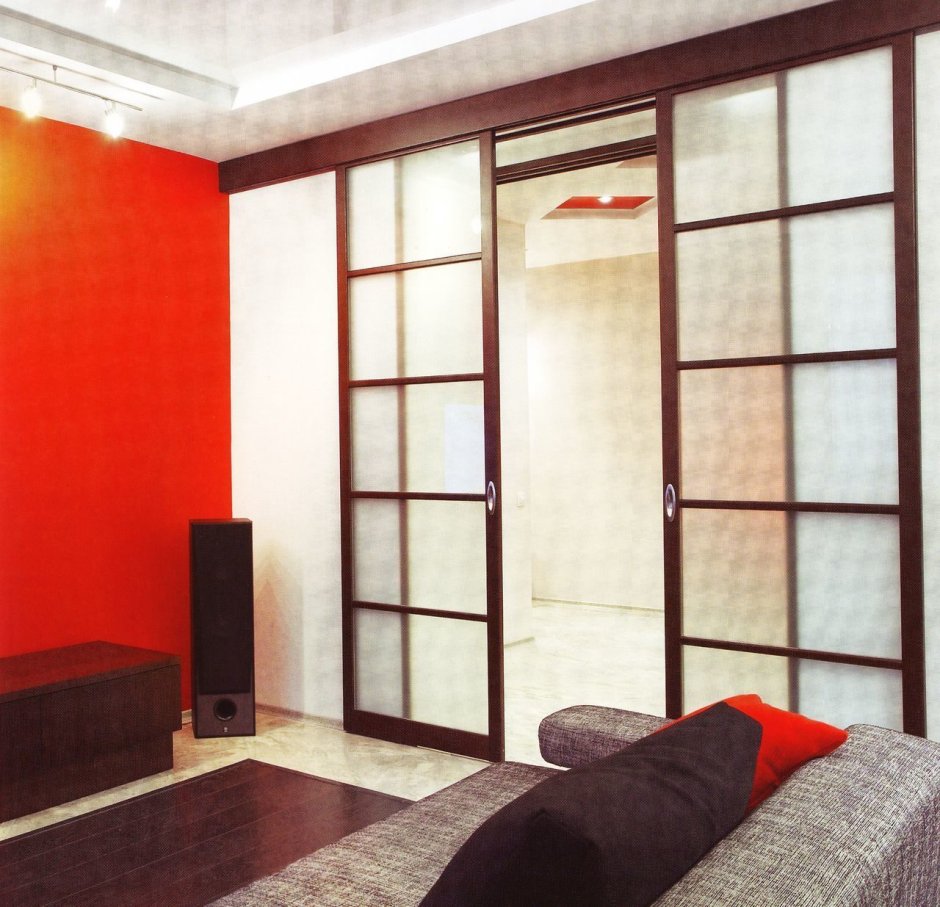 Раздвижные перегородки для зонирования пространства