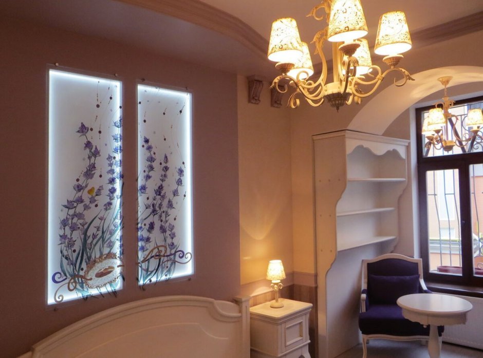 Подсветка штор