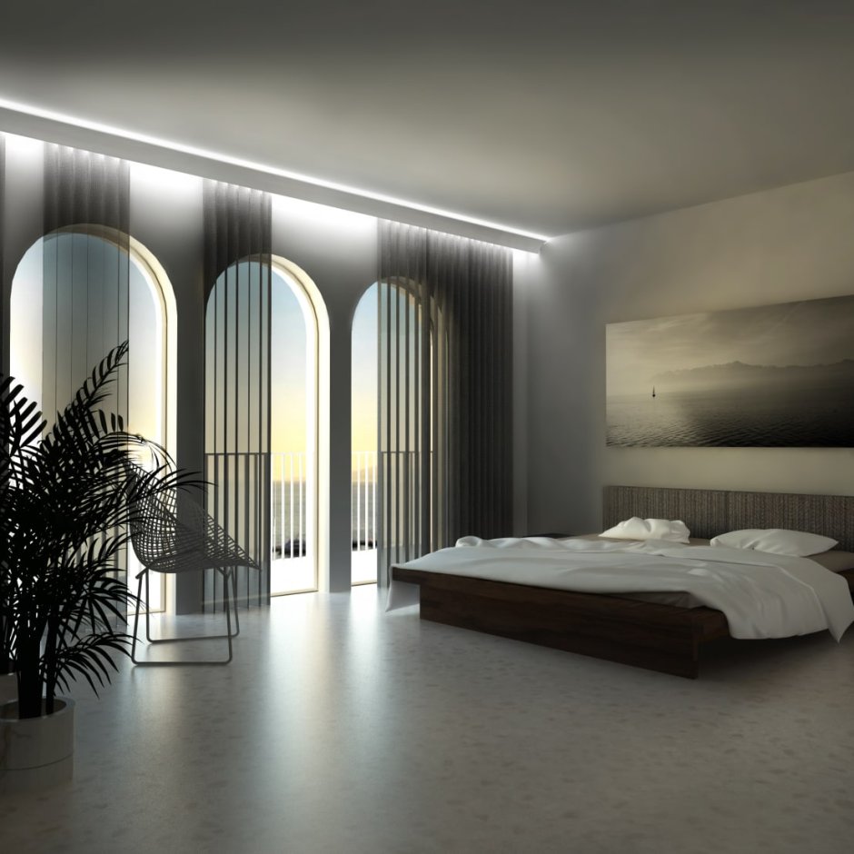 Подсветка окна светодиодной лентой