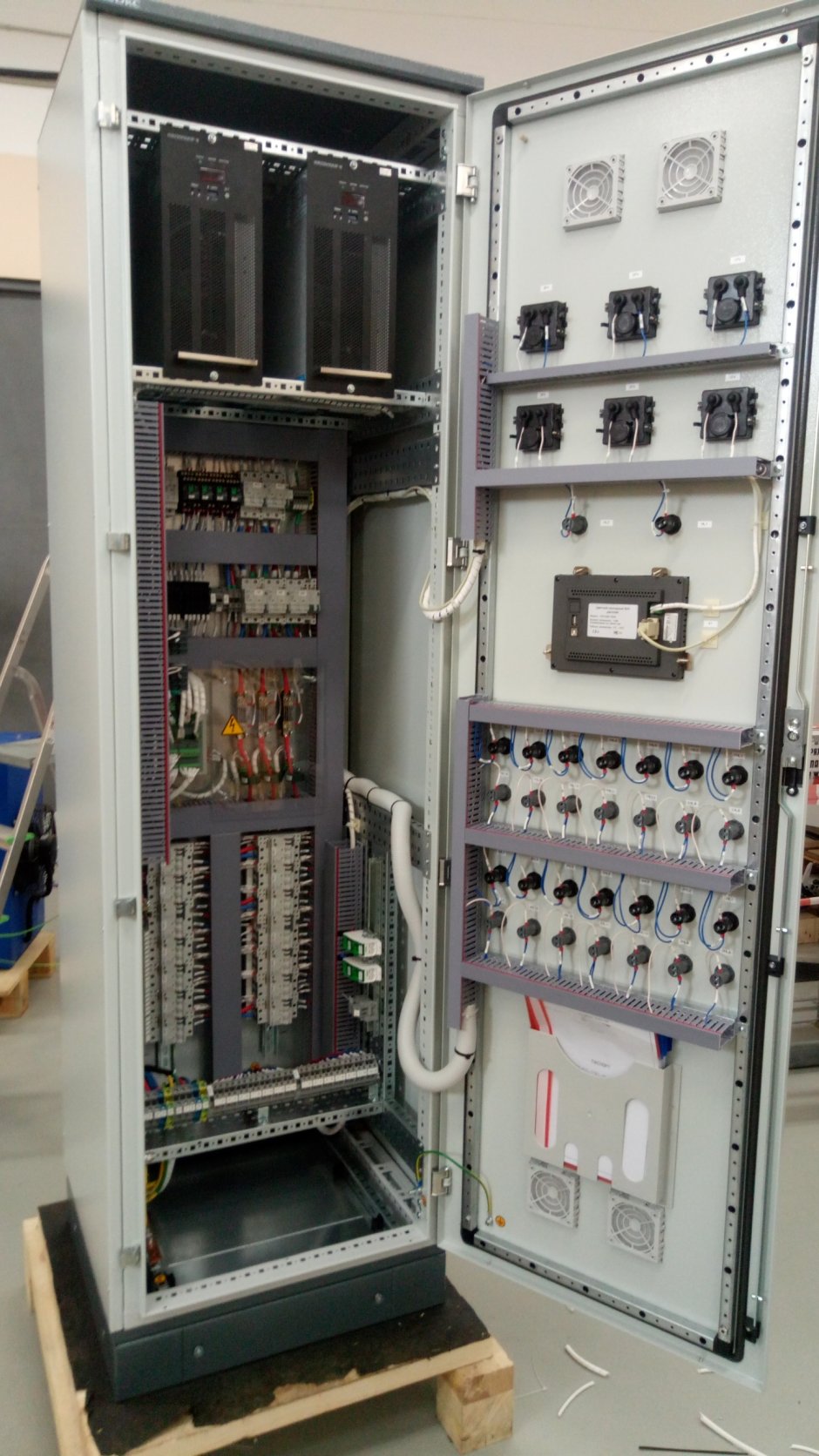 Шкаф управления оперативным током (ШУОТ на 220в)