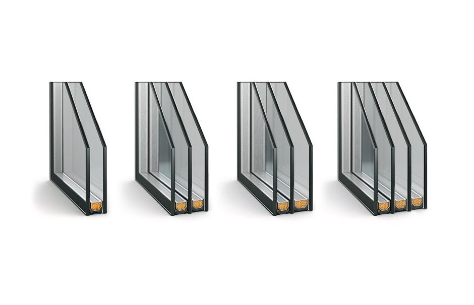 Двухкамерный стеклопакет 4х16х4