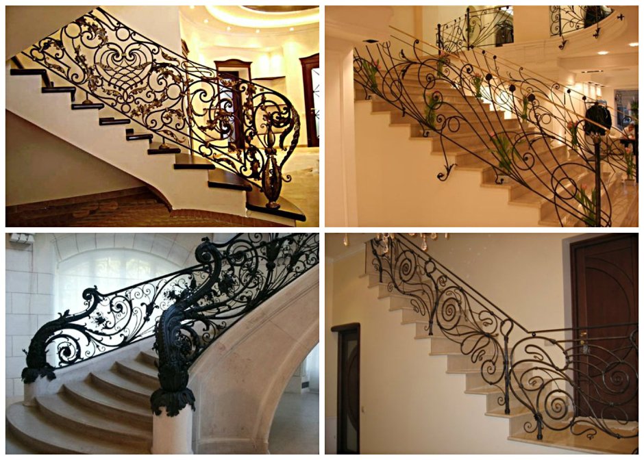 Лесенка ковка для дома