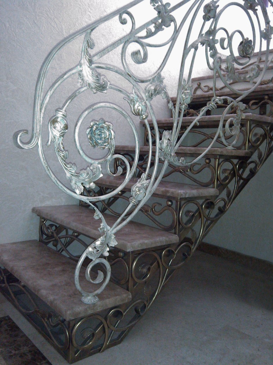 Художественная ковка перила
