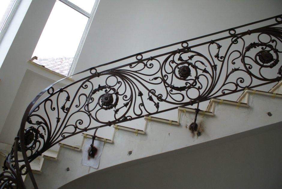 Патина ковка лестница