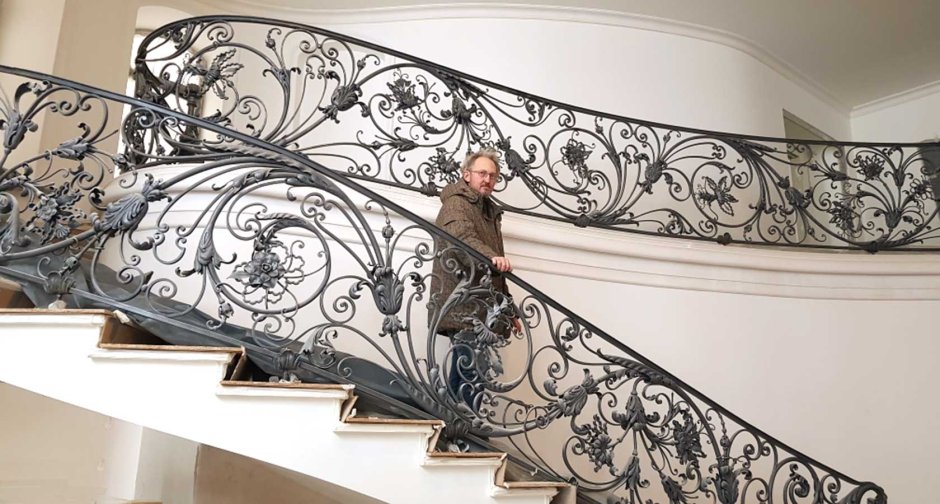 Перила в стиле Модерн