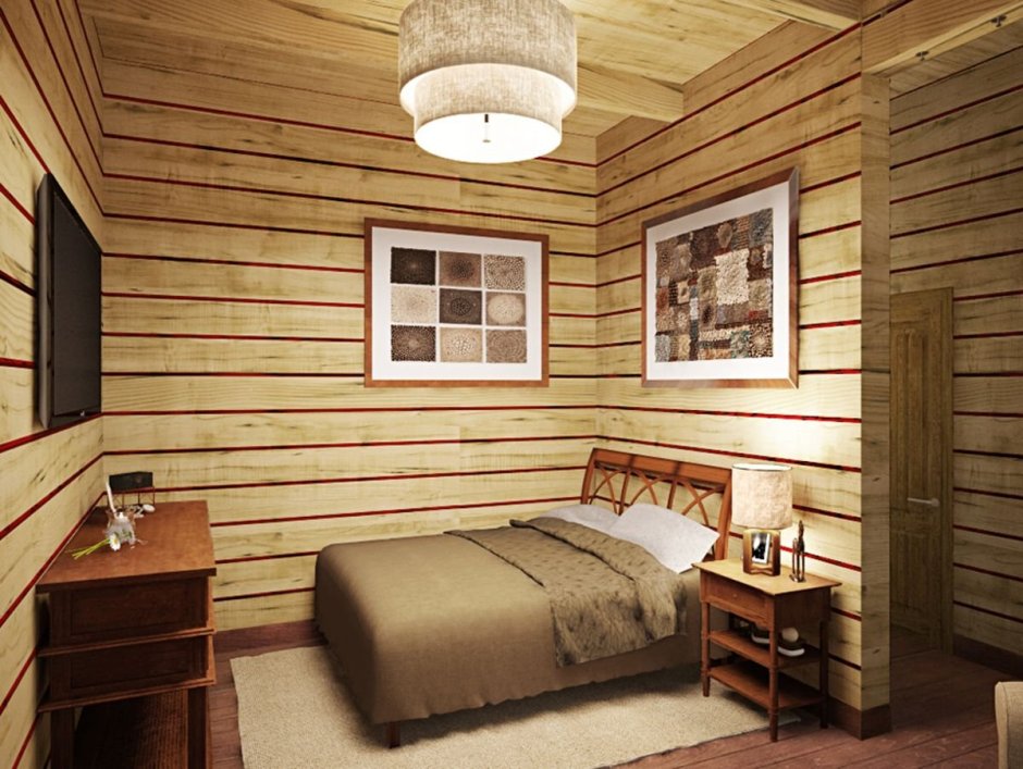 Имитация бруса для внутренней отделки