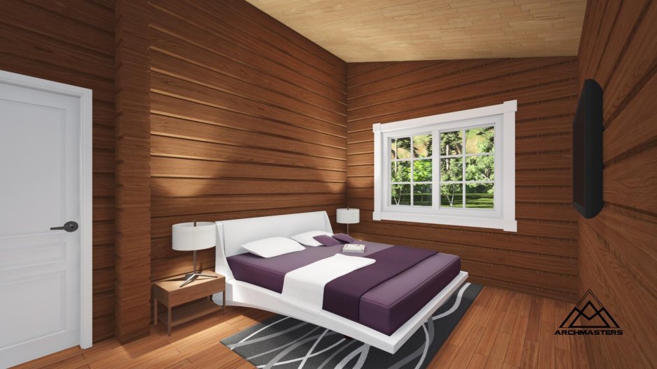 Отделка стен и потолка ламинатом