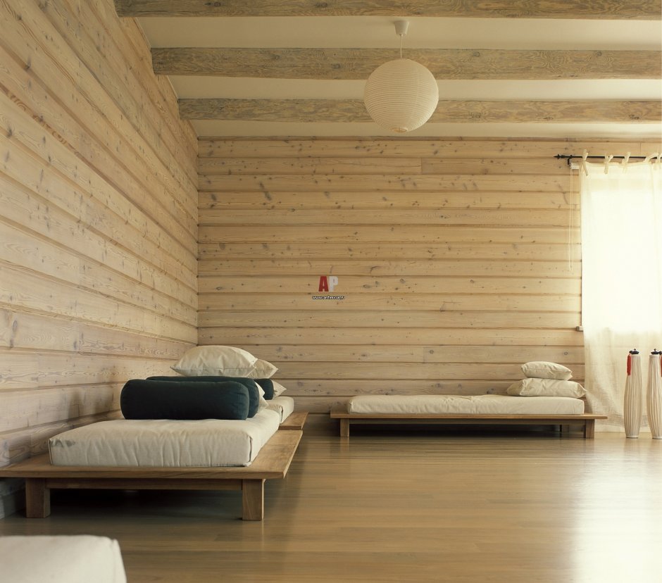 Вагонка в интерьере