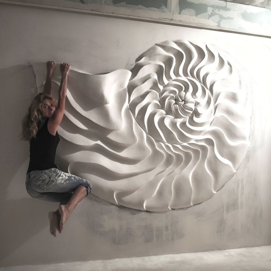 Аммонит барельеф